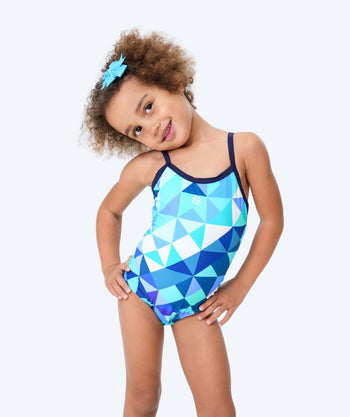 Watery Badeanzug für Mädchen - Laguna - Blau