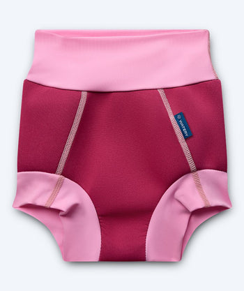 Watery Windelbadehose für Kinder - Neopren Swim Nappy - Atlantic Rosa