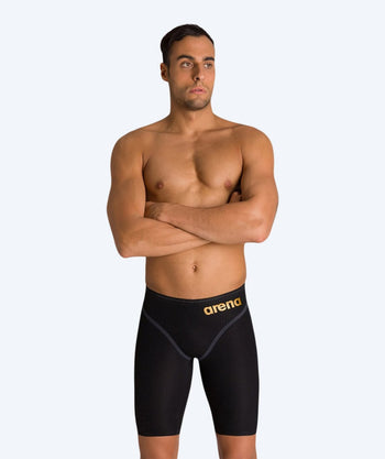 Arena Wettkampf Badehose für Herren - Carbon Core FX - Schwarz/Gold (Limited 2026)