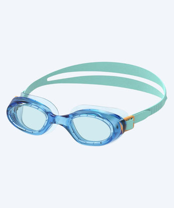 Speedo Schwimmbrille für Kinder (6-16) - Futura Hydrospex - Türkis/Blau