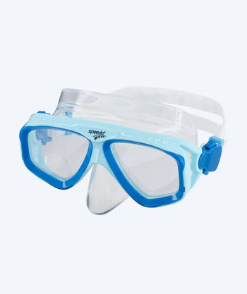 Speedo Tauchmaske für Erwachsene - Adventure - Blau/Klar