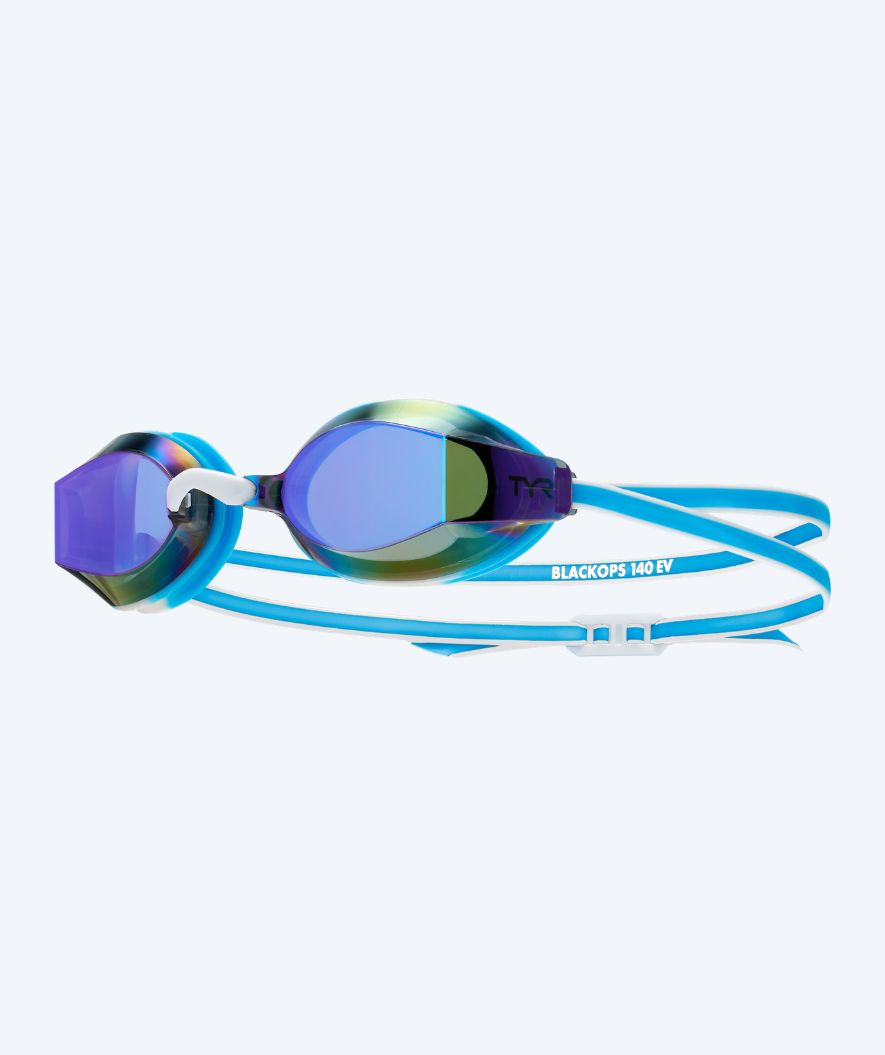 TYR Schwimmbrille - Blackops 140 EV Mirrored - Blau/Weiß