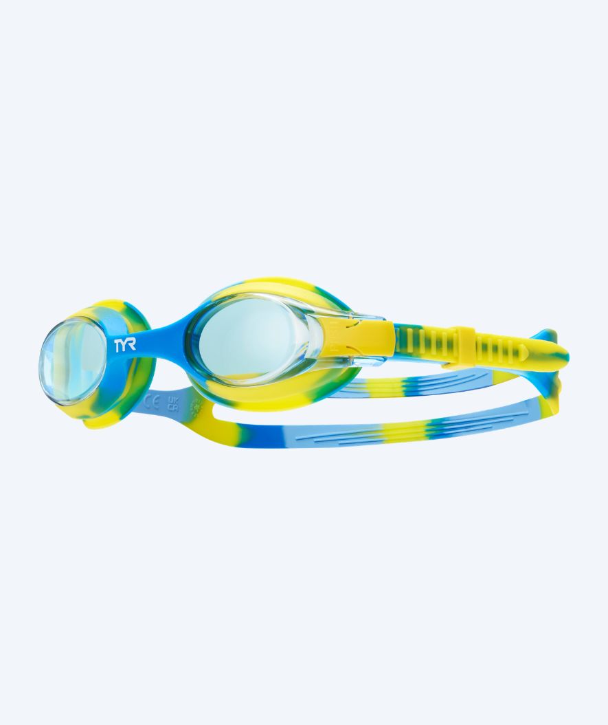TYR Schwimmbrille für Kinder - Swimple - Mehrfarbig/Blau
