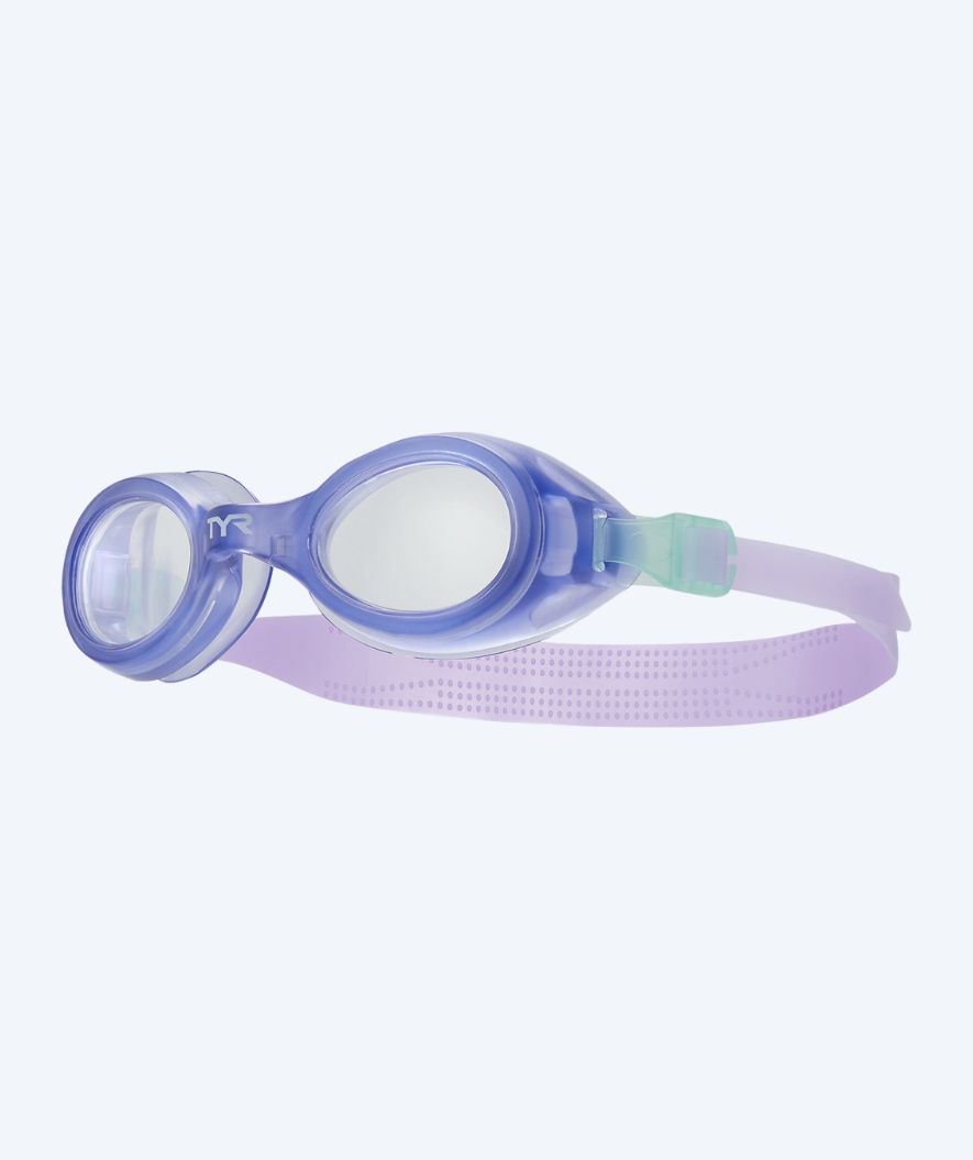 TYR Schwimmbrille für Kinder - Aqua Blaze - Lila