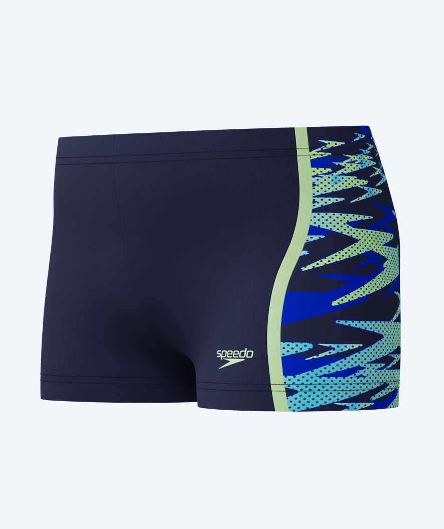 Speedo Aquashorts für Jungen - Hyperboom Splice - Dunkelblau/Hellblau
