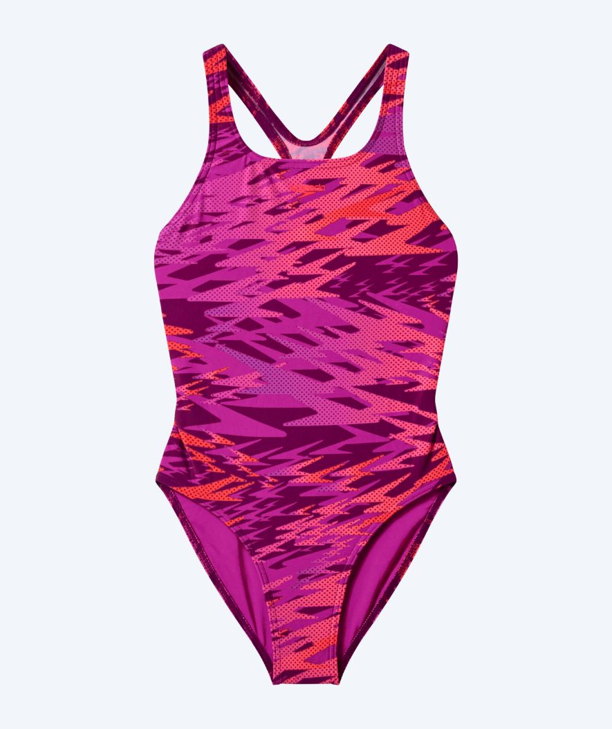 Speedo Badeanzug für Mädchen - Hyperboom Print Medalist - Rosa/Lila