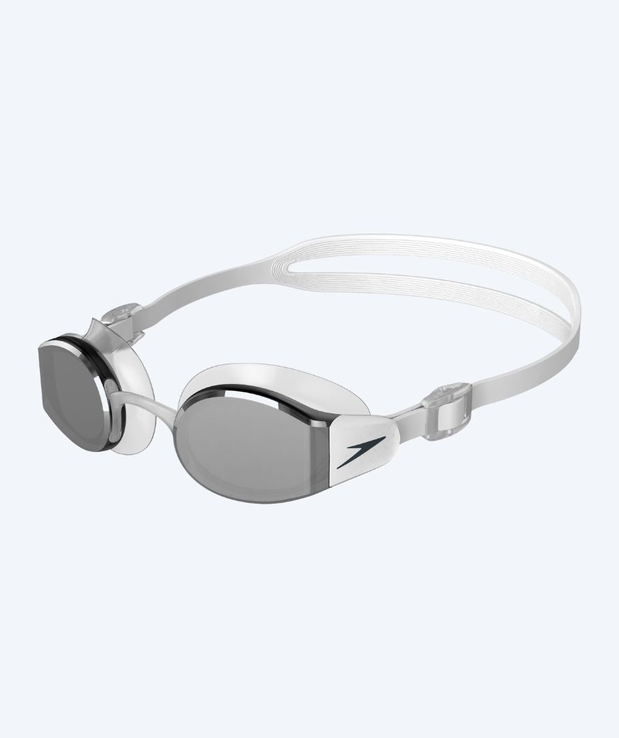 Speedo Schwimmbrille für Freizeitschwimmer - Mariner Pro Mirror - Weiß
