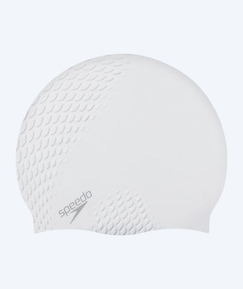 Speedo Badekappe - Bubble Active - Weiß