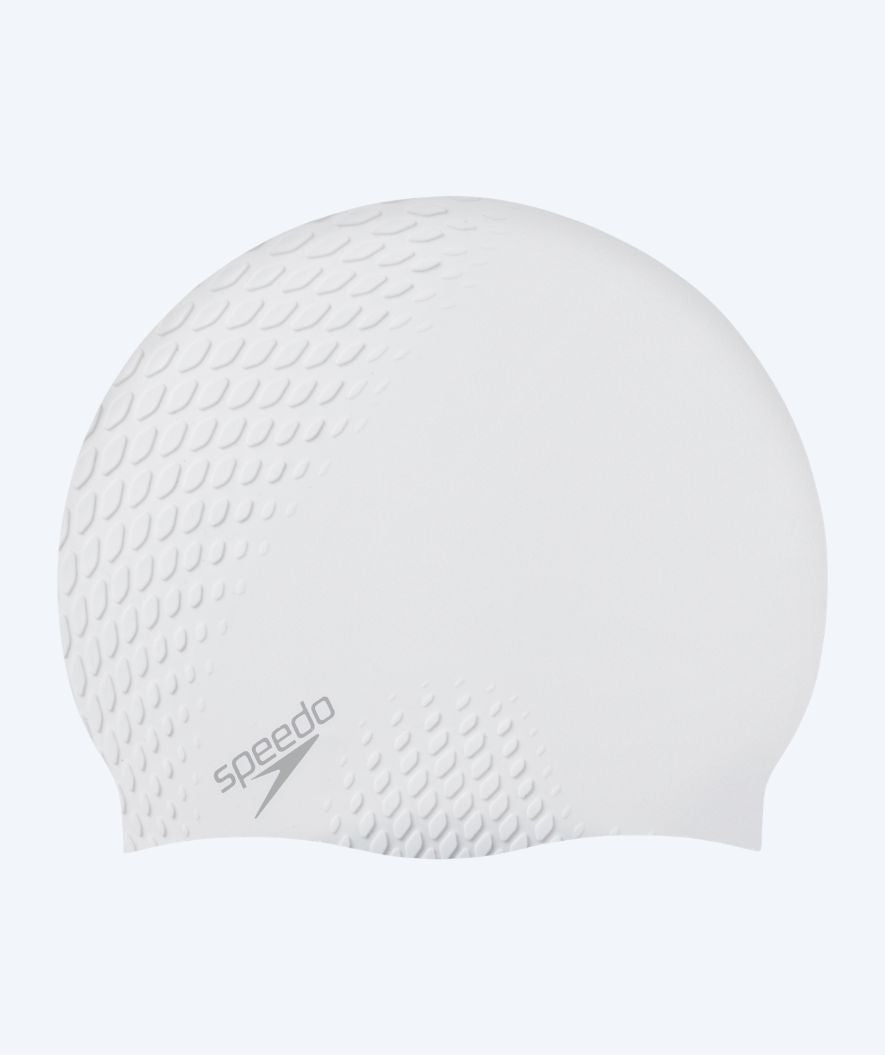 Speedo Badekappe - Bubble Active - Weiß