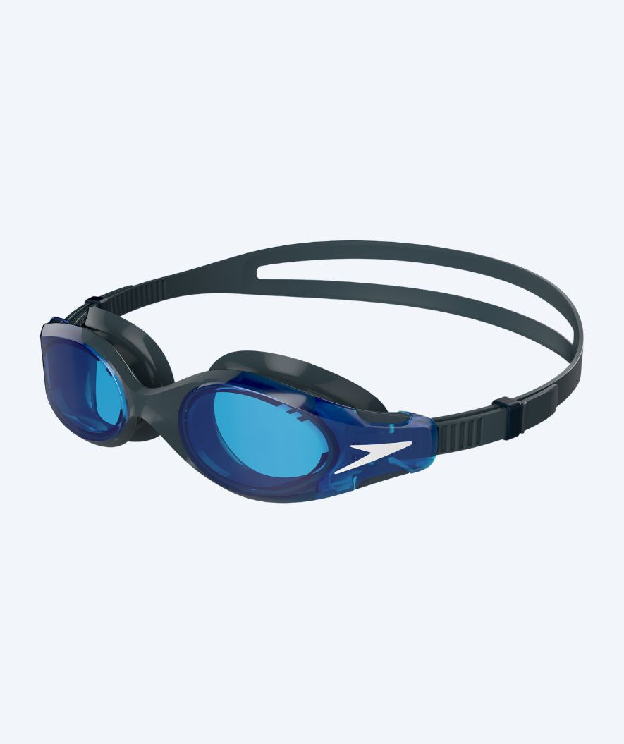 Speedo Schwimmbrille für Freizeitschwimmer - Hydrosity 2.0 - Dunkelblau/Dunkelgrau