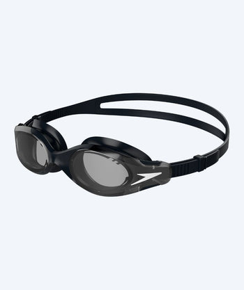 Speedo Schwimmbrille für Freizeitschwimmer - Hydrosity 2.0 - Schwarz/Grau (Smoke Scheiben)