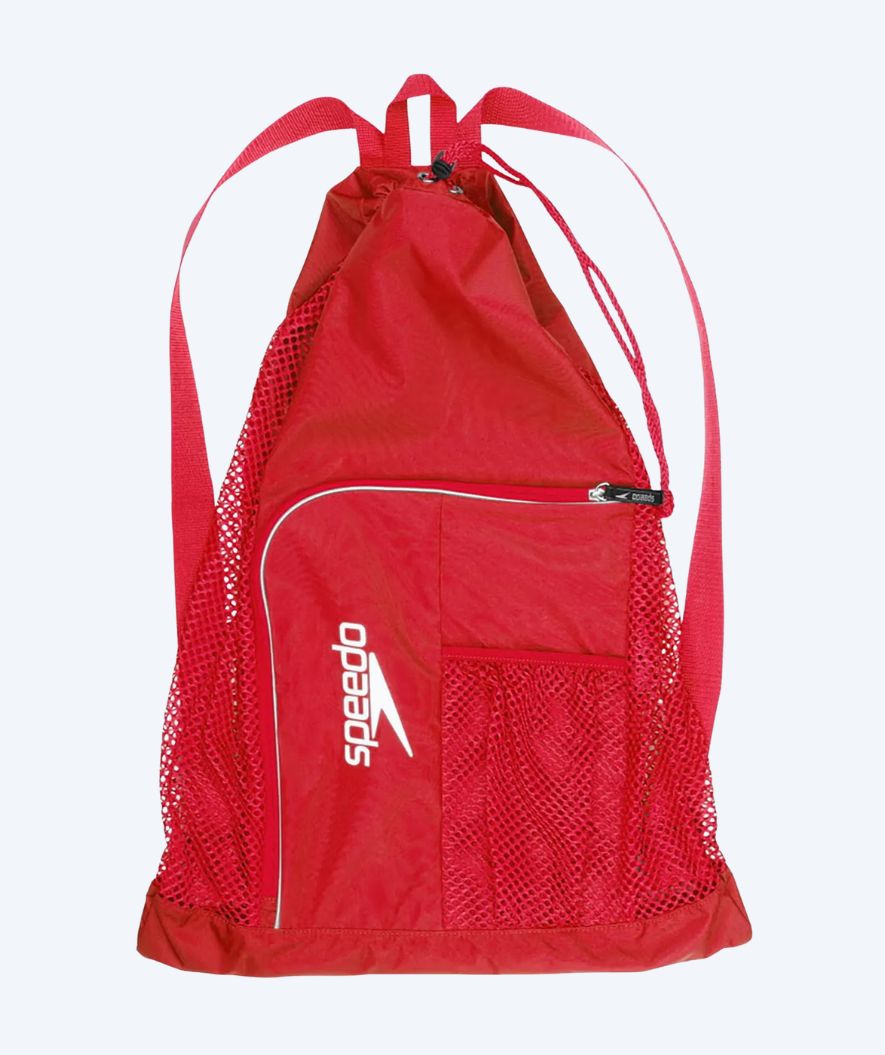 Speedo Netzbeutel zum Schwimmen - Ventilator Deluxe - Rot