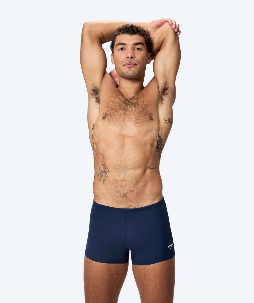 Speedo Aquashorts für Herren - Endurance Logo - Dunkelblau