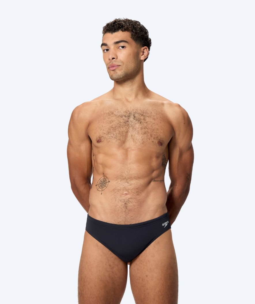 Speedo Badeslip für Herren - Endurance Logo - Schwarz