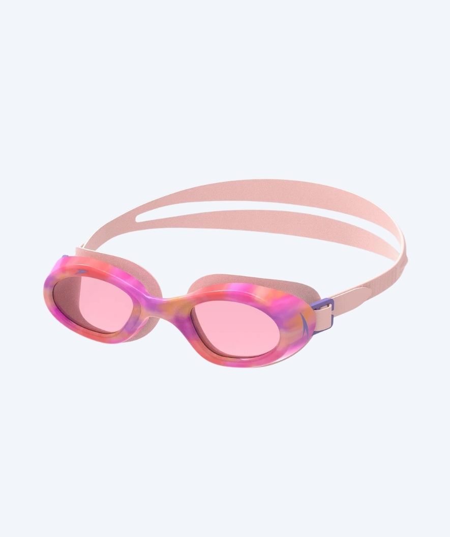 Speedo Schwimmbrille für Kinder (6-16) - Futura Hydrospex - Hellrosa/Rosa (Printed)