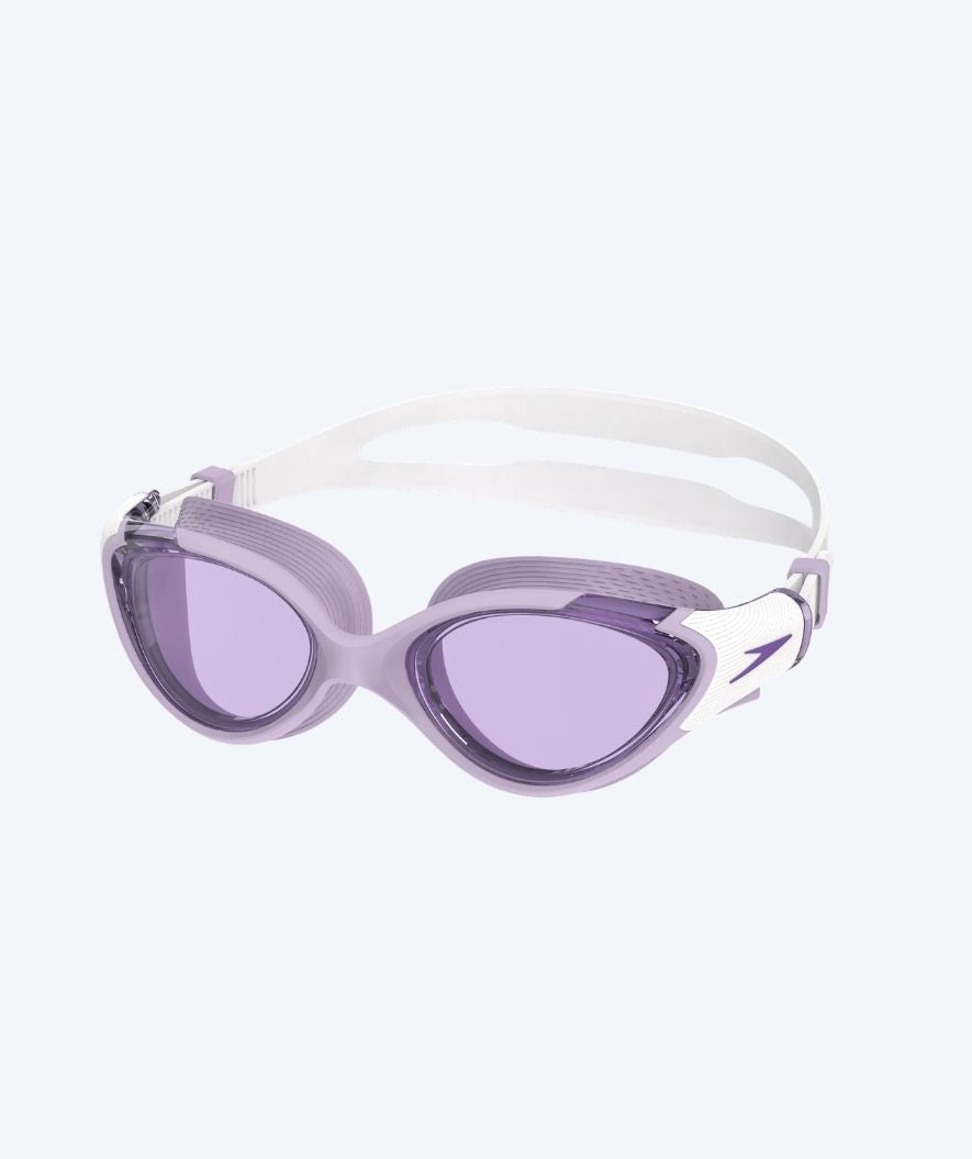 Speedo Schwimmbrille für Damen - Biofuse 2.0 - Lila/Weiß