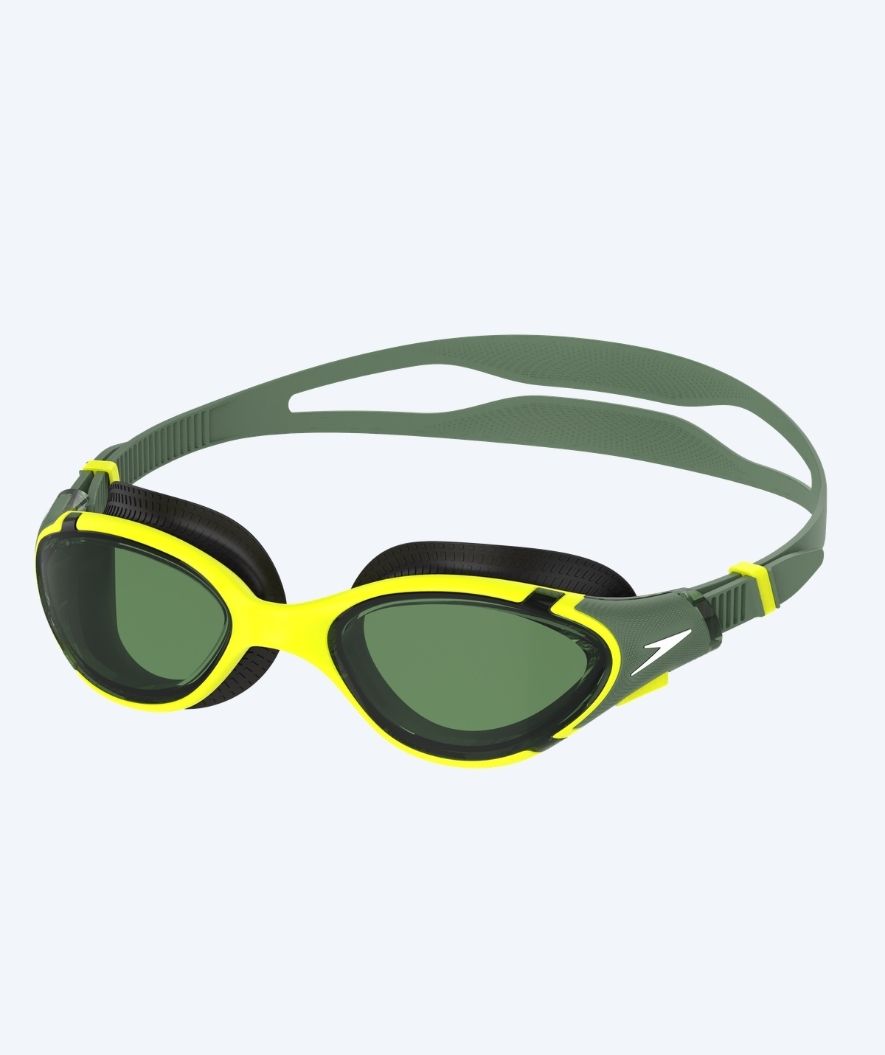 Speedo Schwimmbrille für Freizeitschwimmer - Biofuse 2.0 - Grün/Gelb