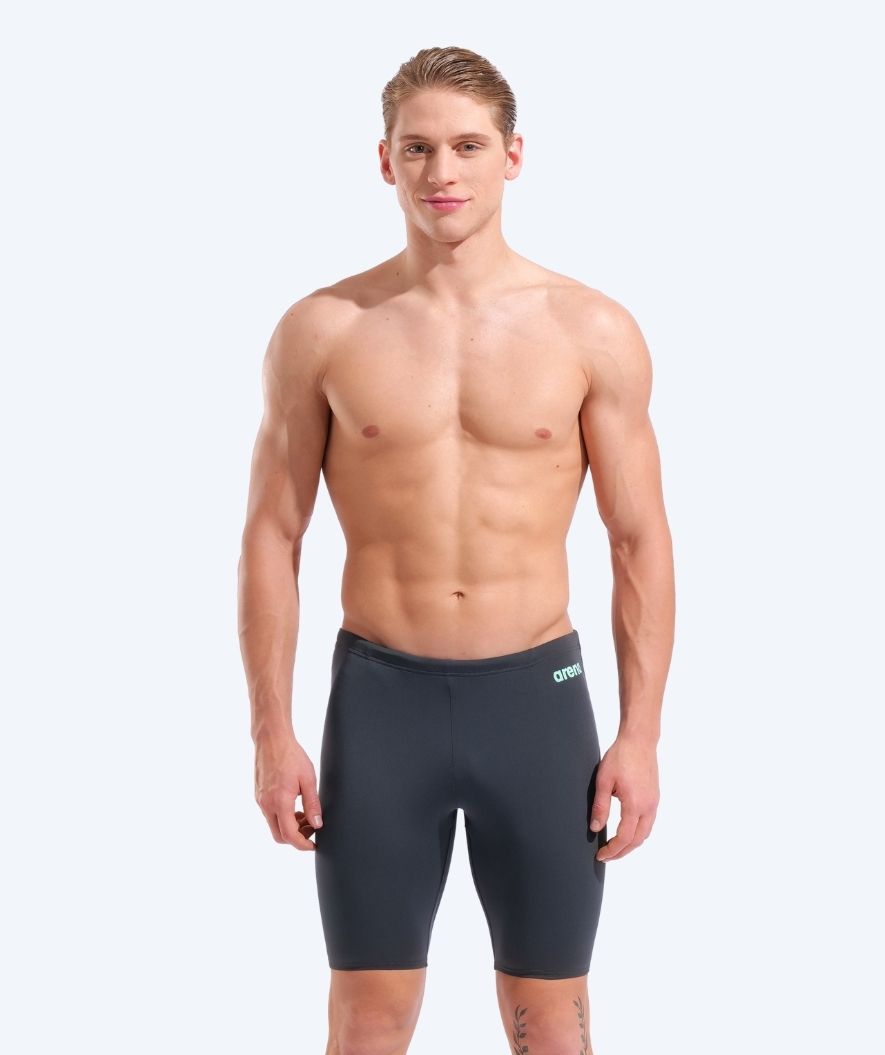Arena lange Badehose für Herren - Team Swim Solid - Dunkelgrau