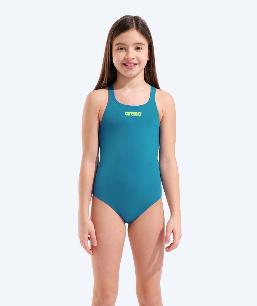 Arena Badeanzug für Mädchen - Team Swim Pro Solid - Blau