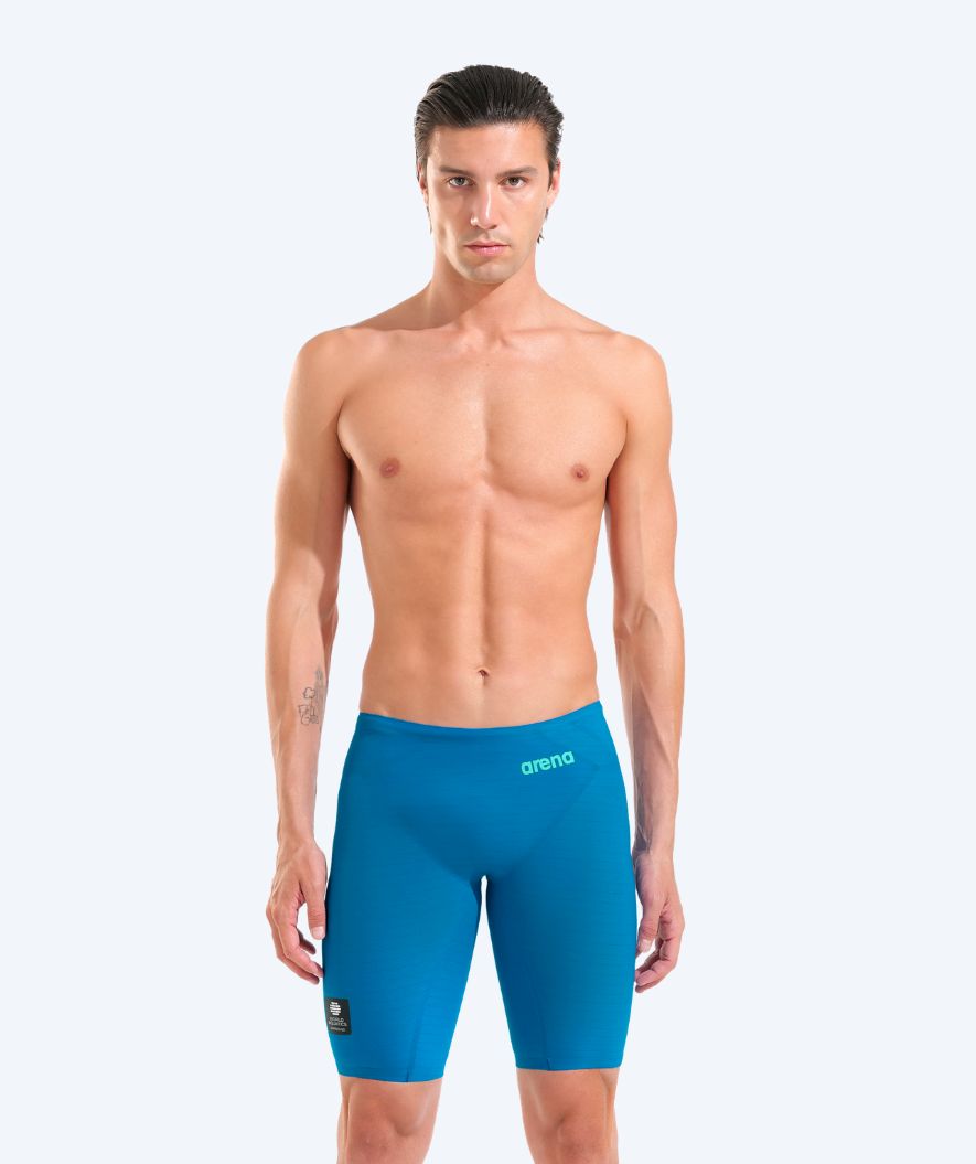 Arena Wettkampf Badehose für Herren - Carbon Air 3 - Hellblau/dunkelblau