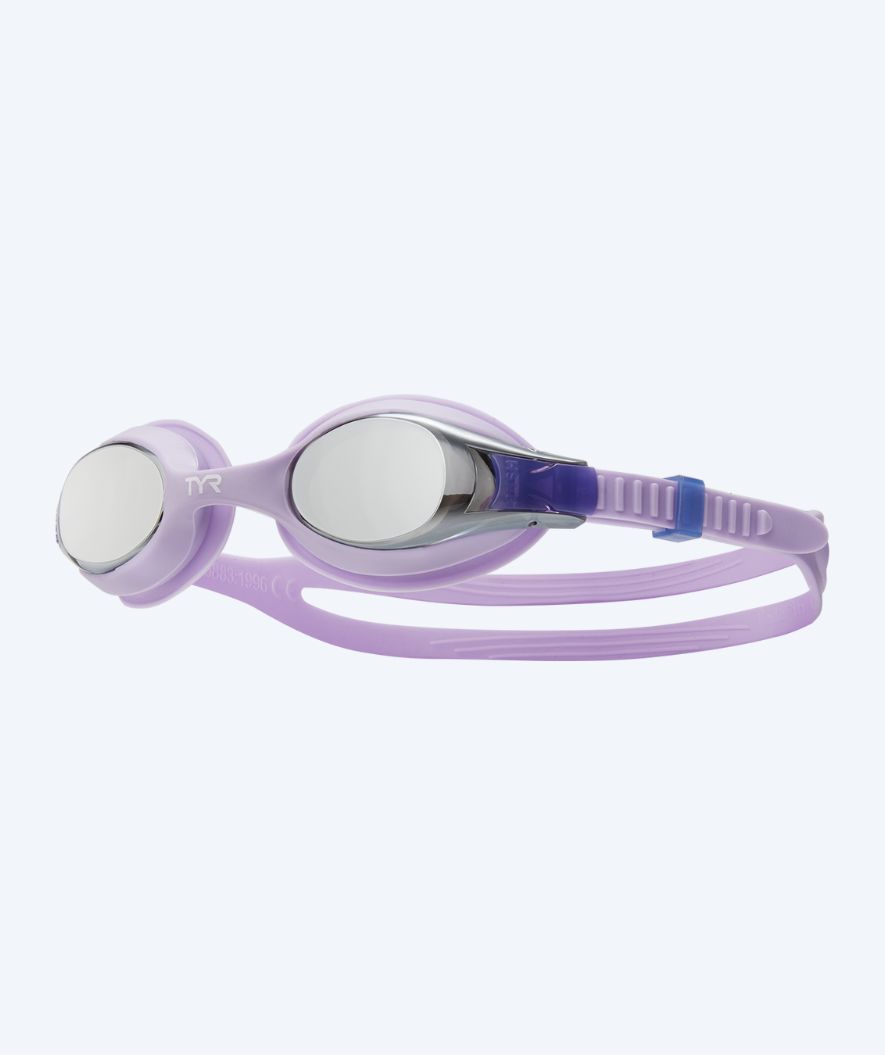 TYR Schwimmbrille für Kinder - Swimple Mirror - Lila