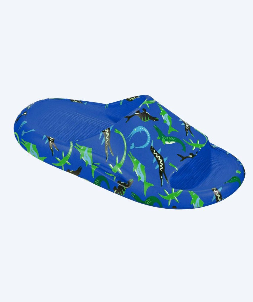 Beco Badeschuhe für Kinder - Ocean Dinos - Blau