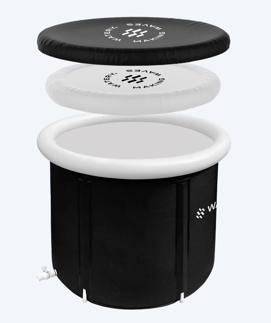 Watery aufblasbares Eisbad - Hero - Schwarz