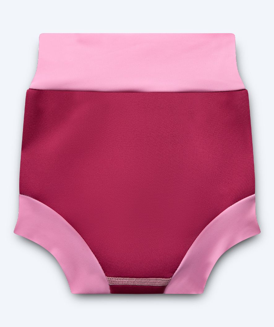 Watery Windelbadehose für Kinder - Neopren Swim Nappy - Atlantic Rosa
