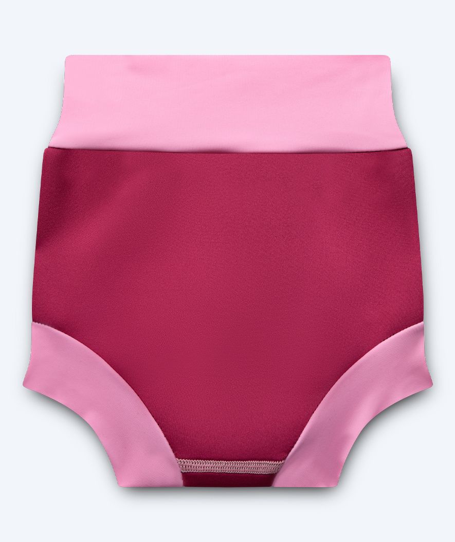 Watery Badehose für Kinder - Neopren Schwimmwindel - Atlantic Pink