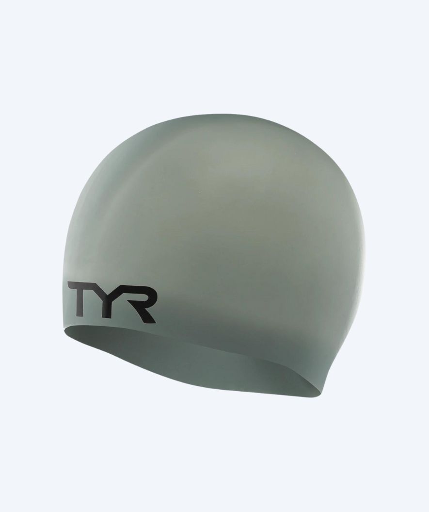 TYR Badekappe - Silikon - Silber
