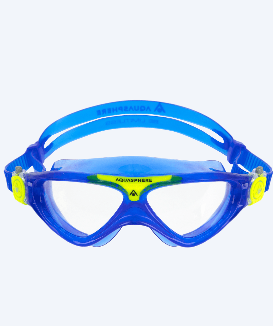 Aquasphere Schwimmmaske für Junior (Ab 3 Jahren) - Vista - Blau/gelb