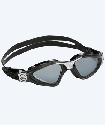 Aquasphere Schwimmbrille für Damen - Kayenne - Schwarz/Silber