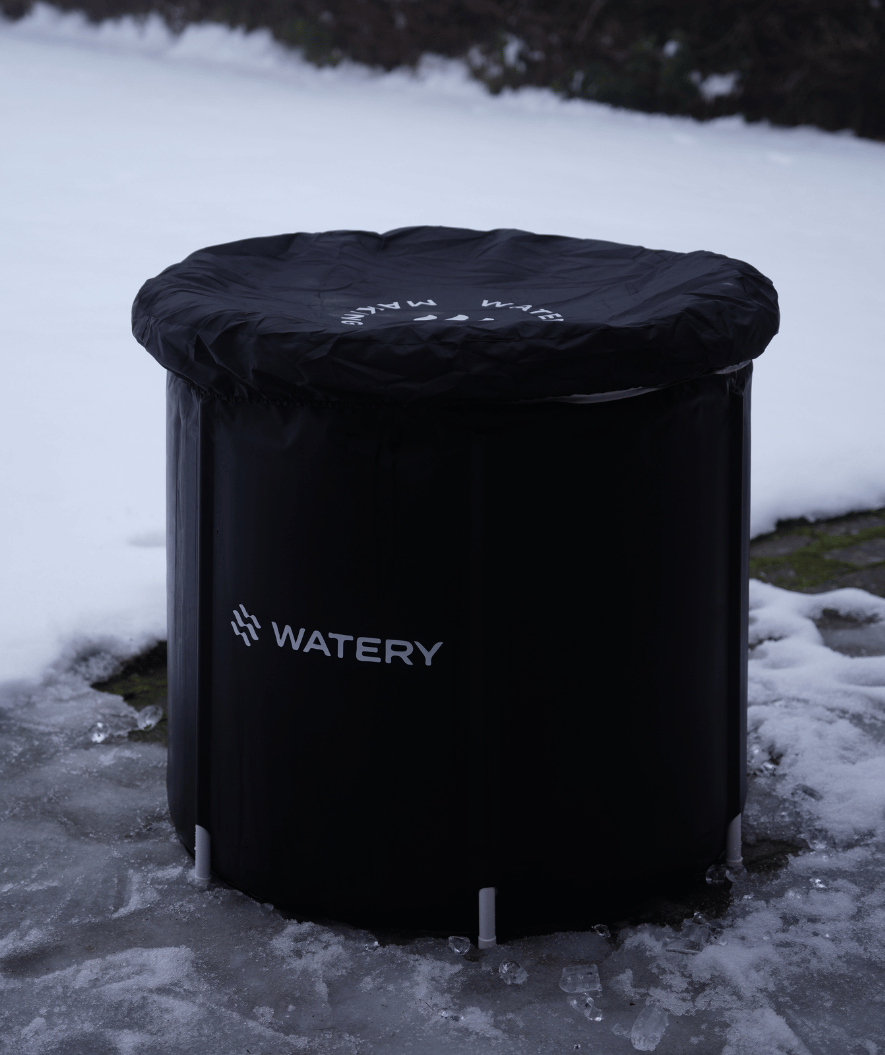 Watery aufblasbares Eisbad - Hero - Schwarz