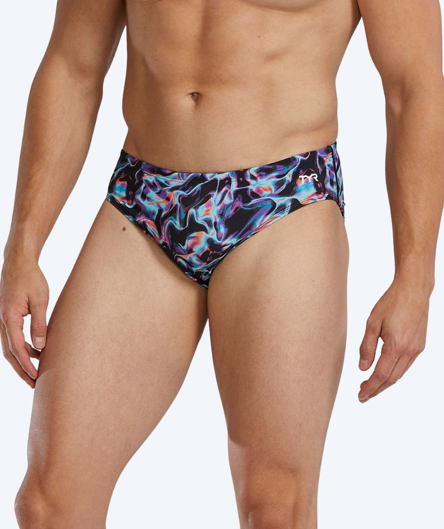 TYR Badeslip für Herren - Durafast Elite Energia - Mehrfarbig