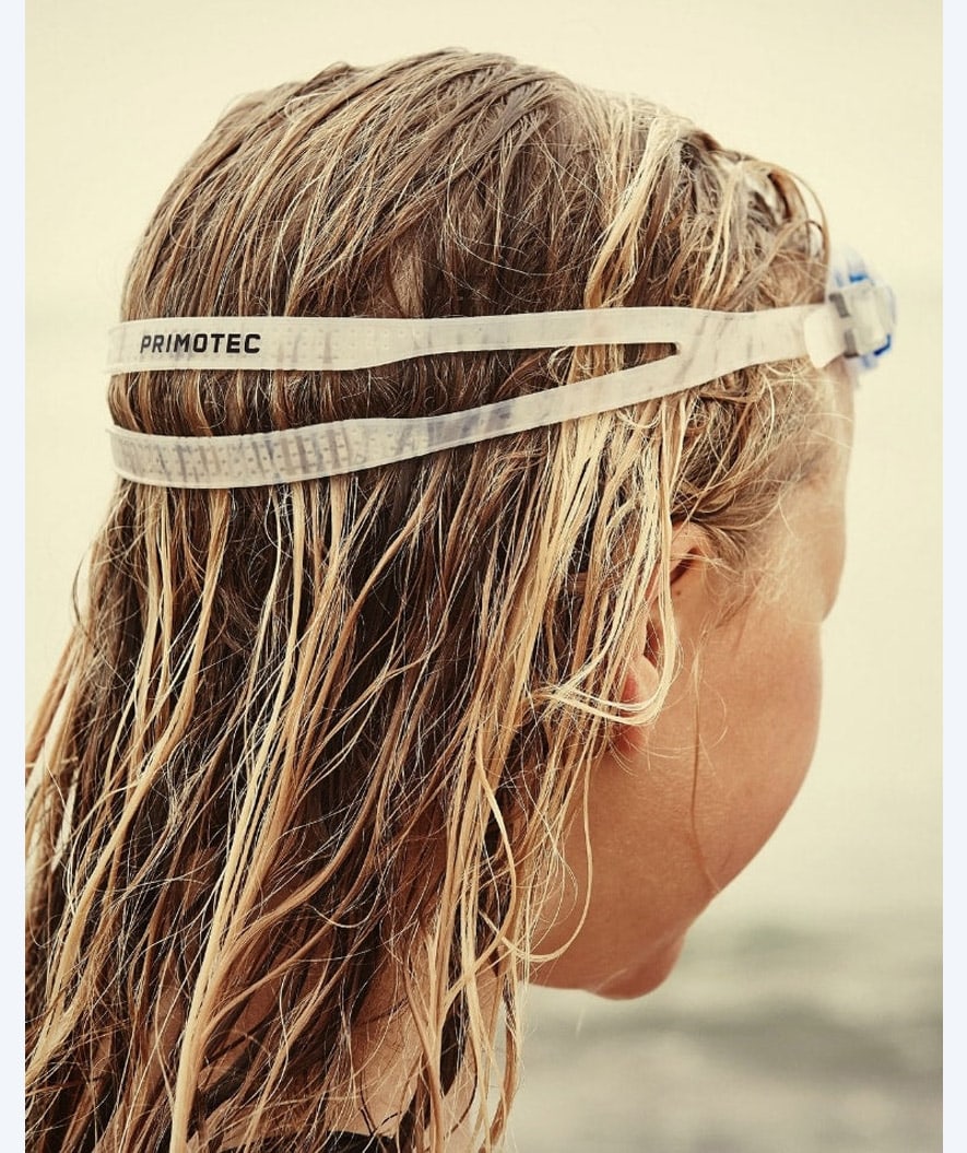 Primotec weitsichtige Schwimmbrille mit Sehstärke für Kinder (3-12) - (+1.0) bis (+8.0) - Schwarz (Smoke Scheiben)