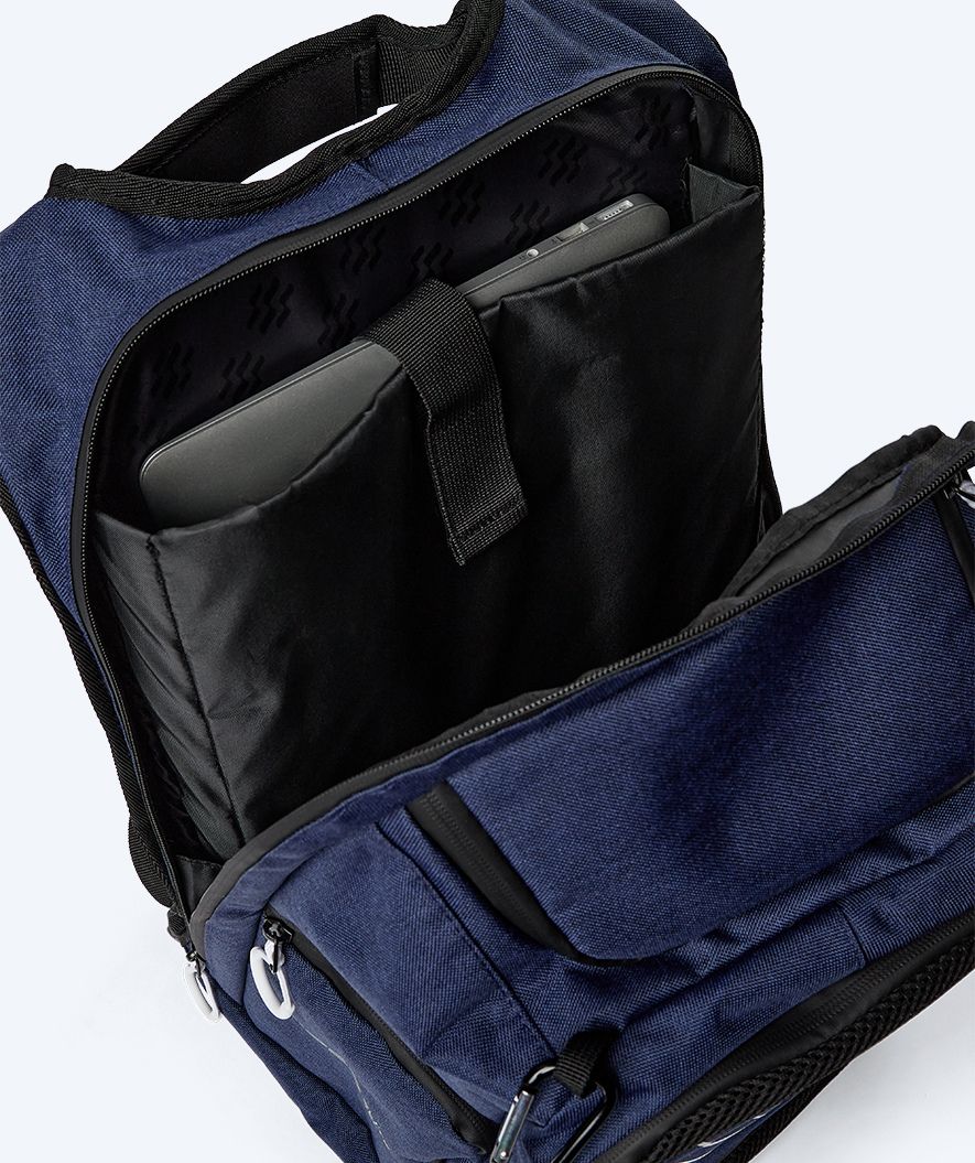 Watery Schwimmtasche - Viper Elite 45L - Dunkelblau/weiß