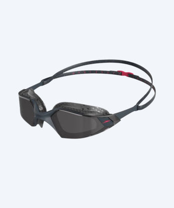 Speedo Freiwasser Schwimmbrille - AquaPulse Pro - Schwarz/Rot