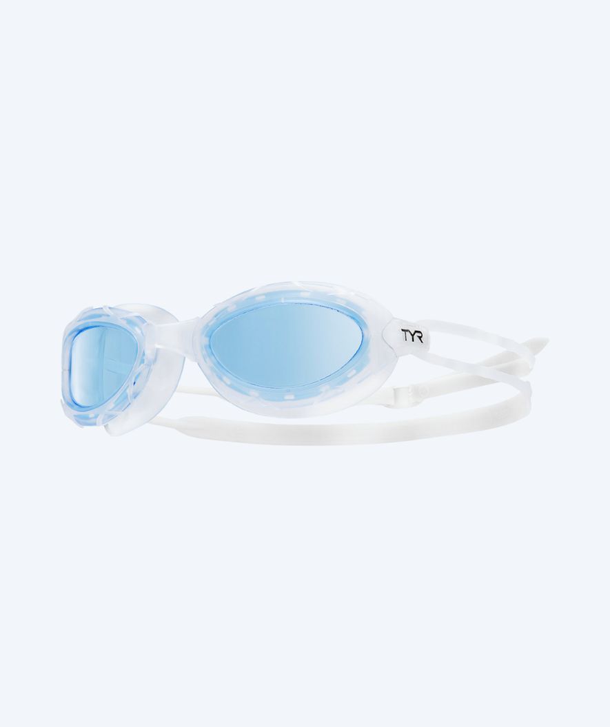 TYR Schwimmbrille fürs Training - Nest Pro - Klar/blau
