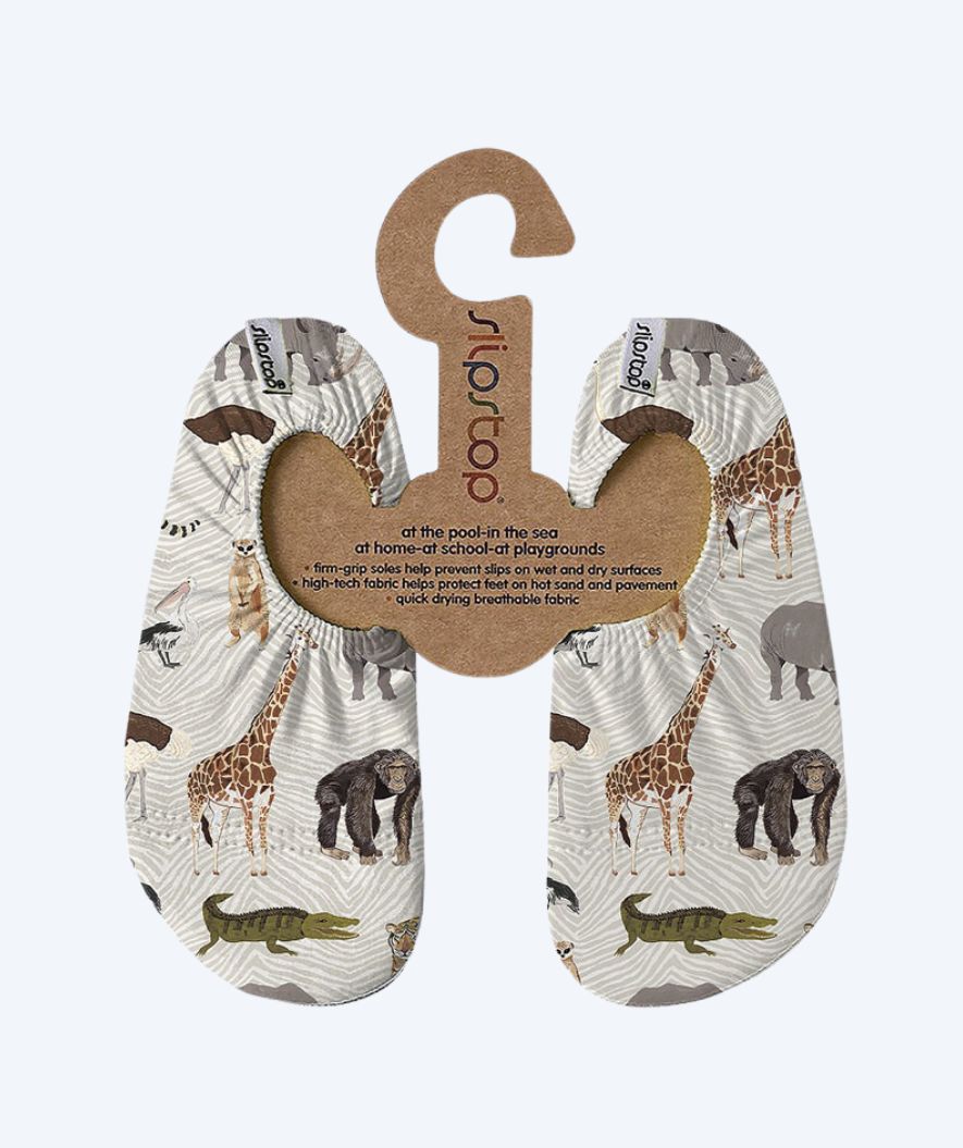 SlipStop Schwimmsocken für Kinder - Kongo