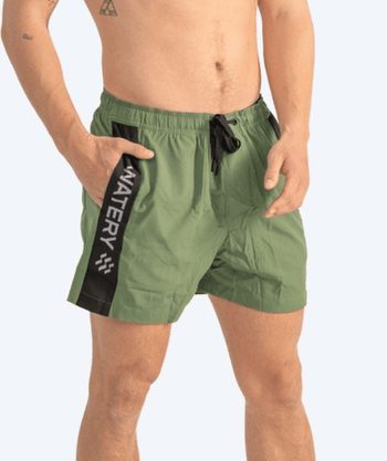 Watery Badeshorts für Herren - Signature Eco - Dust Green