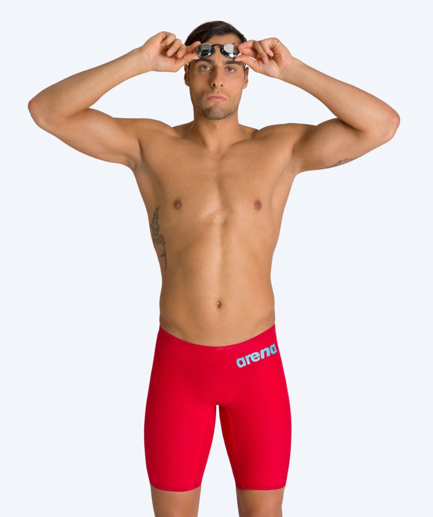 Arena Wettkampf Badehose für Herren - Powerskin Carbon Air 2 - Rot