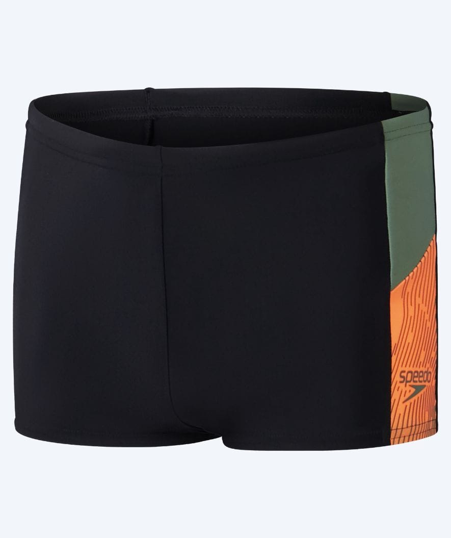 Speedo Aquashorts für Jungen - Dive - Schwarz/Orange