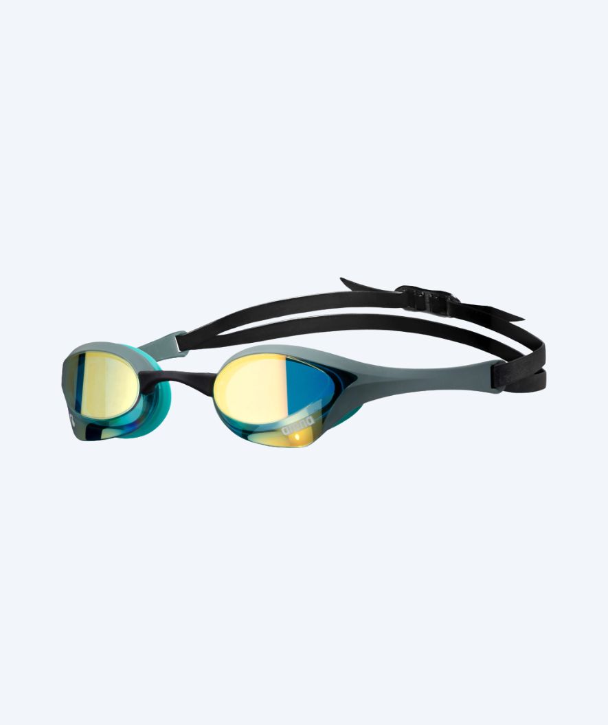 Arena Elite Schwimmbrille - Cobra Ultra SWIPE Mirror - Gold/schwarz