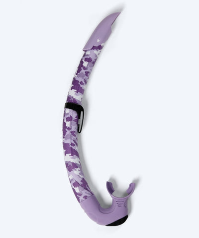 Watery Schnorchel für Erwachsene (ab 12 Jahre) - Rudder Camo - Lila