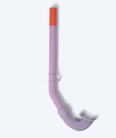 Watery Schnorchel für Kinder (4-10) - Wyre - Lila/Orange