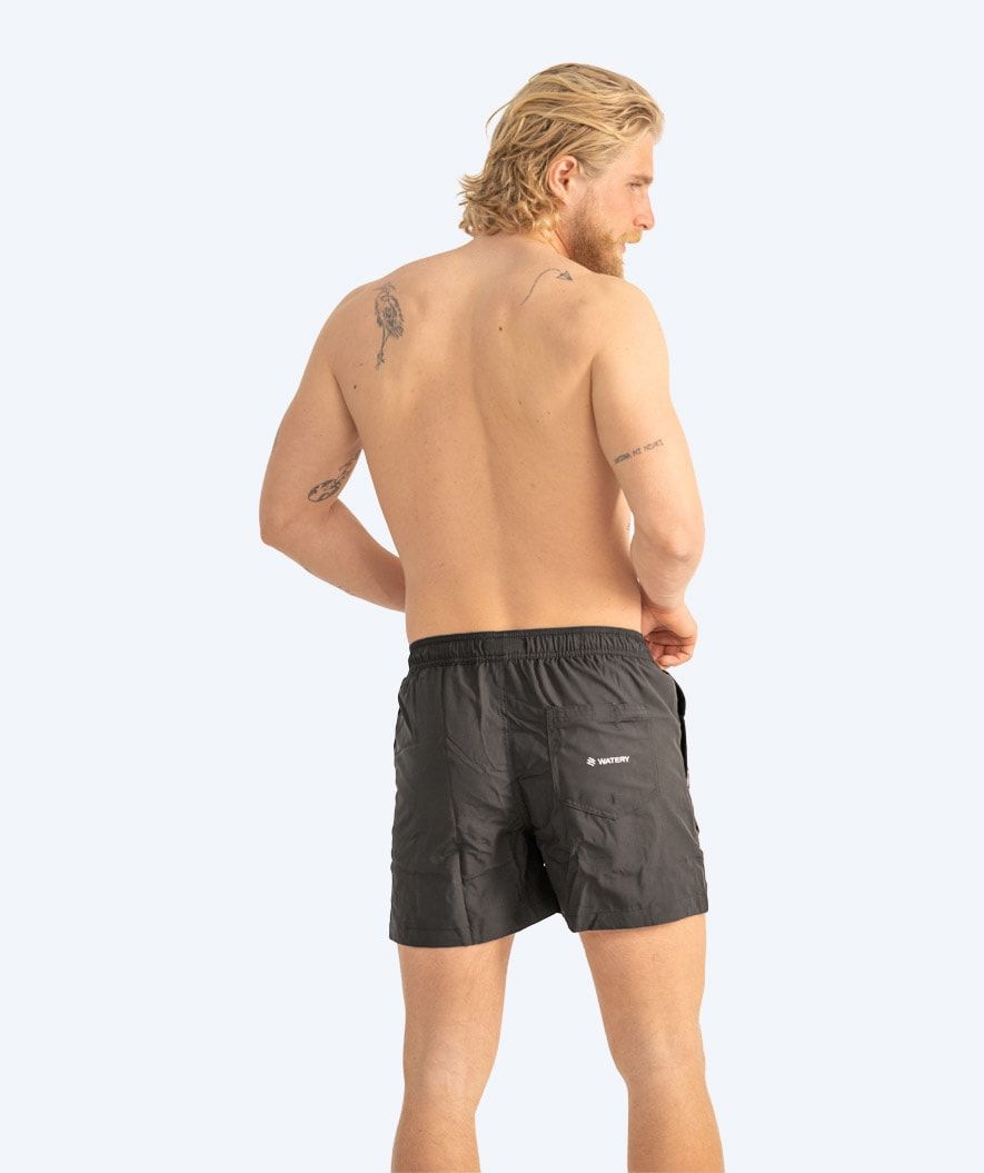 Watery Badeshorts für Herren - Signature Eco - Schwarz