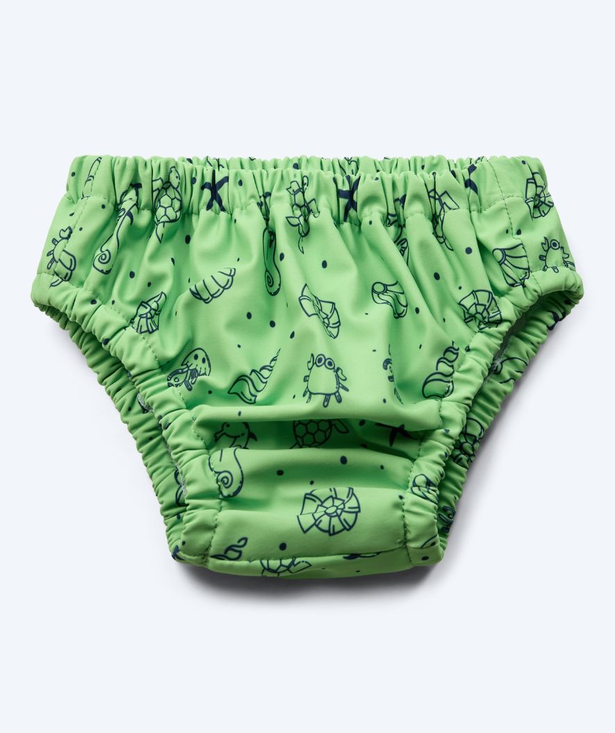 Watery Schwimmwindelhosen für Kinder - Foss Lining Nappy - Atlantic Green