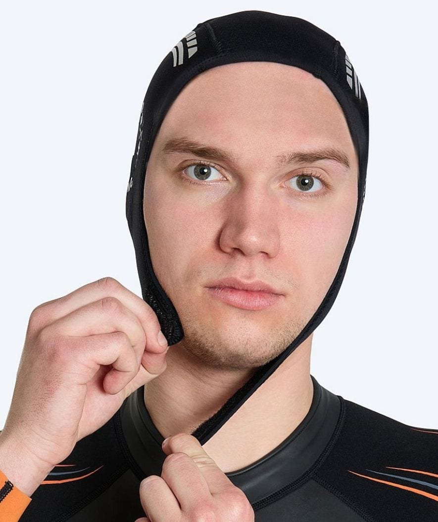 Watery Neoprenkappe - Reptile (3mm) - Schwarz