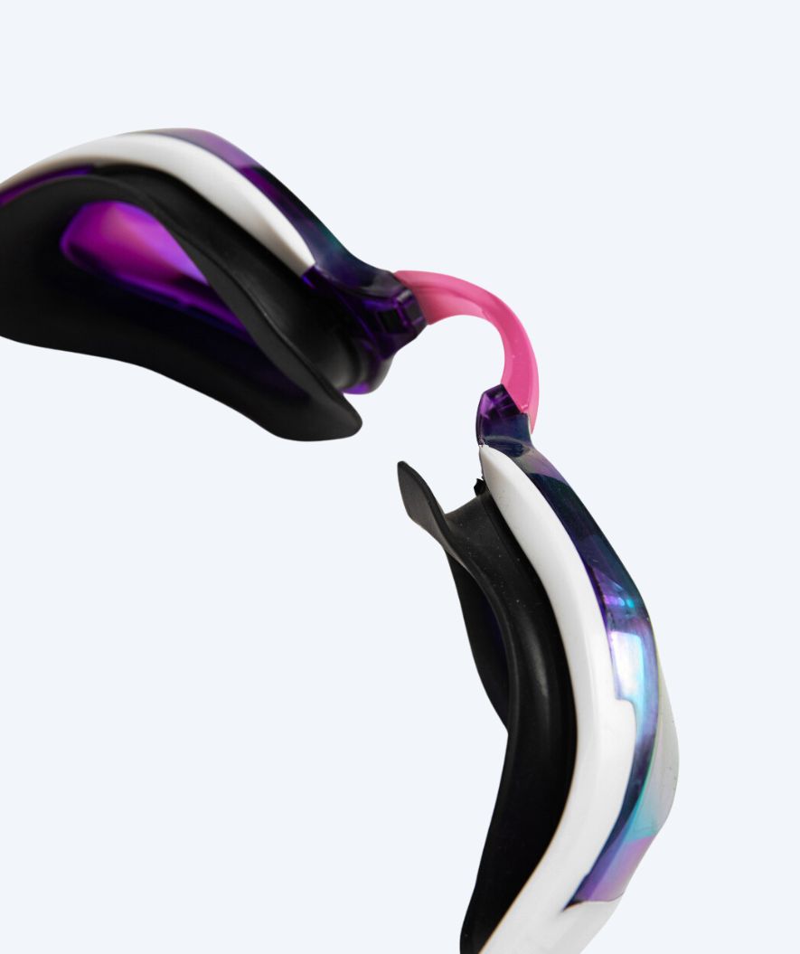 Arena Elite Schwimmbrillen - Cobra Edge SWIPE Mirror - Weiß/Lila