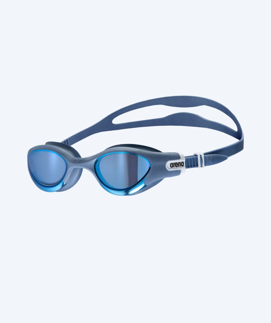 Arena Bewegungs-Schwimmbrille - The One Plus Mirror - Dunkelblau/blau